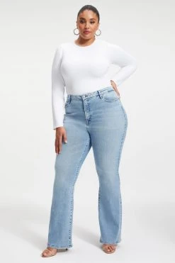 Wholesale 💯 GOOD AMERICAN GOOD CLASSIC BOOT DECO YOKE | INDIGO028 😉 26 GOOD AMERICAN GOOD CLASSIC BOOT DECO YOKE | INDIGO028