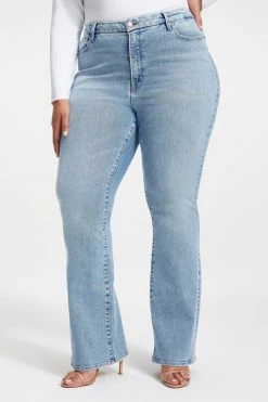 Wholesale 💯 GOOD AMERICAN GOOD CLASSIC BOOT DECO YOKE | INDIGO028 😉 27 GOOD AMERICAN GOOD CLASSIC BOOT DECO YOKE | INDIGO028