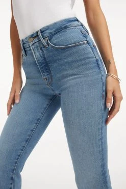 Best Sale ✨ GOOD AMERICAN GOOD CLASSIC BOOT | INDIGO027 High Waisted ✔️ 33 GOOD AMERICAN GOOD CLASSIC BOOT | INDIGO027 High Waisted