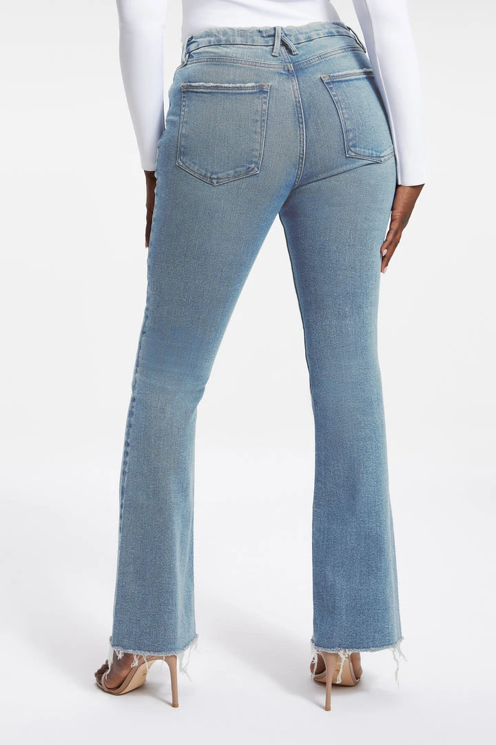 Best Sale ✨ GOOD AMERICAN GOOD CLASSIC BOOT | INDIGO027 High Waisted ✔️ 5 GOOD AMERICAN GOOD CLASSIC BOOT | INDIGO027 High Waisted