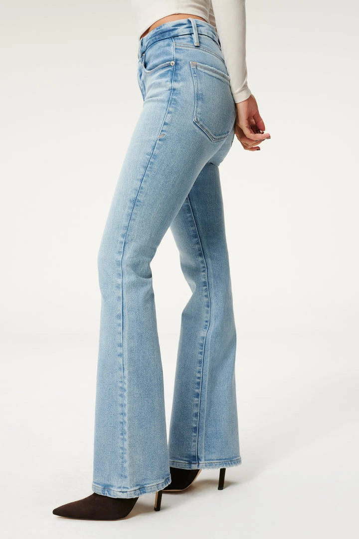 Cheap ❤️ GA-SALE High Waisted GOOD CLASSIC BOOT NATURAL FRAY | BLUE848 🥰 5 GA-SALE High Waisted GOOD CLASSIC BOOT NATURAL FRAY | BLUE848