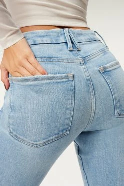 Cheap ❤️ GA-SALE High Waisted GOOD CLASSIC BOOT NATURAL FRAY | BLUE848 🥰 23 GA-SALE High Waisted GOOD CLASSIC BOOT NATURAL FRAY | BLUE848