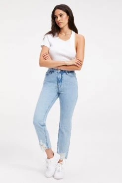 GOOD AMERICAN GOOD CLASSIC JEANS REDESIGN| INDIGO279 High Waisted