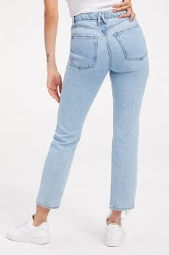 GOOD AMERICAN GOOD CLASSIC JEANS REDESIGN| INDIGO279 High Waisted