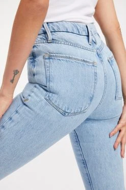 GOOD AMERICAN GOOD CLASSIC JEANS REDESIGN| INDIGO279 High Waisted
