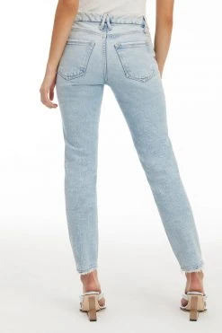 GOOD AMERICAN GOOD CLASSIC CROSSOVER WAIST | BLUE681