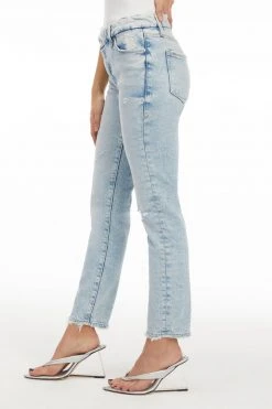 GOOD AMERICAN GOOD CLASSIC CROSSOVER WAIST | BLUE681