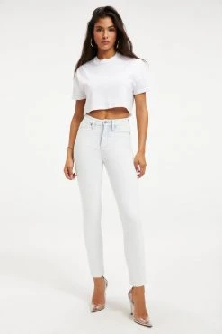 GOOD AMERICAN GOOD CLASSIC DEEP V YOKE | INDIGO121