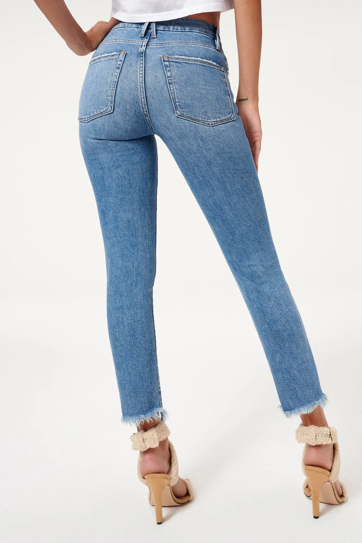 Cheap ⌛ GA-SALE High Waisted GOOD CLASSIC FRAY HEM | INDIGO092 ⌛ 6 GA-SALE High Waisted GOOD CLASSIC FRAY HEM | INDIGO092