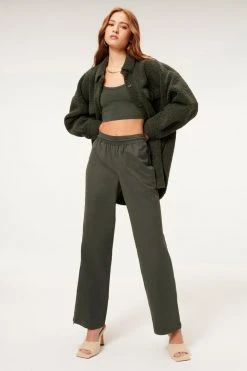 GOOD AMERICAN SHERPA SHACKET | INK001