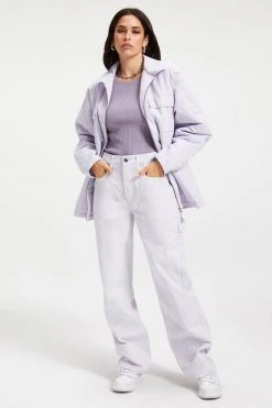 GA-SALE Tops CHORE JACKET | LILAC MIST001