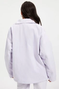 GA-SALE Tops CHORE JACKET | LILAC MIST001