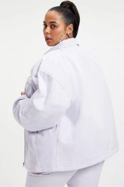 GA-SALE Tops CHORE JACKET | LILAC MIST001