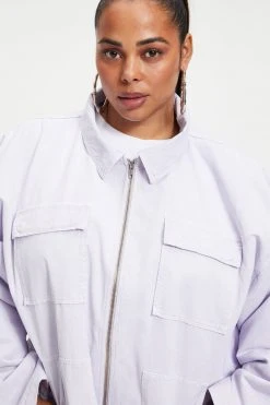 GA-SALE Tops CHORE JACKET | LILAC MIST001