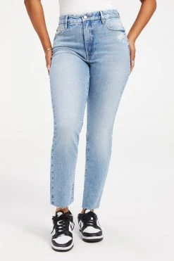 Best reviews of 👏 GOOD AMERICAN GOOD CLASSIC RAW HEM | INDIGO122 High Waisted ✨ 20 GOOD AMERICAN GOOD CLASSIC RAW HEM | INDIGO122 High Waisted