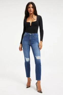 GOOD AMERICAN GOOD CLASSIC 28" INSEAM | INDIGO207