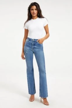 Hot Sale 🥰 GOOD AMERICAN High Waisted GOOD CLASSIC BOOT | INDIGO130 ⌛ 18 GOOD AMERICAN High Waisted GOOD CLASSIC BOOT | INDIGO130