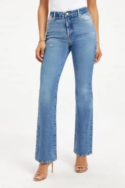 Hot Sale 🥰 GOOD AMERICAN High Waisted GOOD CLASSIC BOOT | INDIGO130 ⌛ 19 GOOD AMERICAN High Waisted GOOD CLASSIC BOOT | INDIGO130