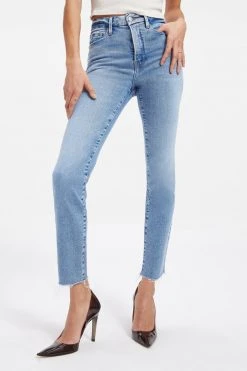 GOOD AMERICAN GOOD CLASSIC 27" INSEAM | INDIGO037