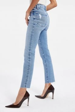 GOOD AMERICAN GOOD CLASSIC 27" INSEAM | INDIGO037