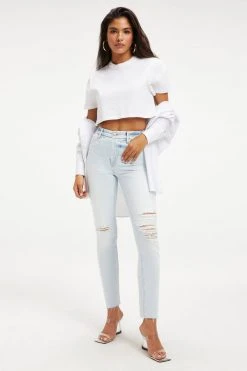 GOOD AMERICAN GOOD CLASSIC | INDIGO120 High Waisted