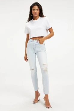 GOOD AMERICAN GOOD CLASSIC | INDIGO120 High Waisted
