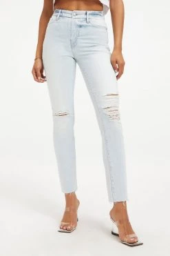 GOOD AMERICAN GOOD CLASSIC | INDIGO120 High Waisted