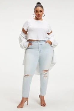 GOOD AMERICAN GOOD CLASSIC | INDIGO120 High Waisted