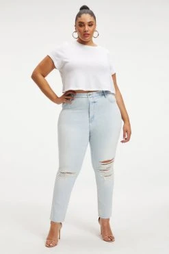 GOOD AMERICAN GOOD CLASSIC | INDIGO120 High Waisted