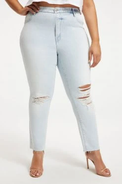 GOOD AMERICAN GOOD CLASSIC | INDIGO120 High Waisted