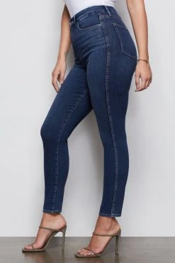 GA-SALE High Waisted GOOD CURVE SKINNY | BLUE353
