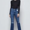 GA-SALE High Waisted GOOD CURVE STRAIGHT | BLUE444