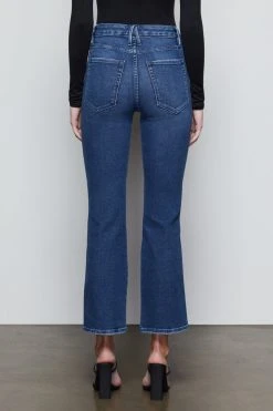 GA-SALE High Waisted GOOD CURVE STRAIGHT | BLUE444