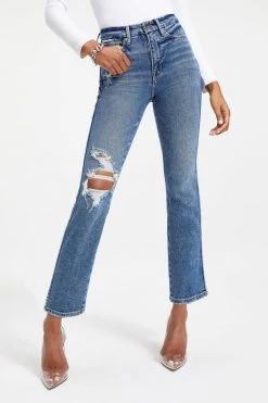 GOOD AMERICAN GOOD CURVE | BLUE312 High Waisted