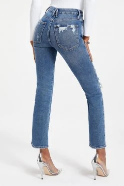 GOOD AMERICAN GOOD CURVE | BLUE312 High Waisted