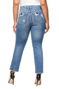 GOOD AMERICAN GOOD CURVE | BLUE312 High Waisted