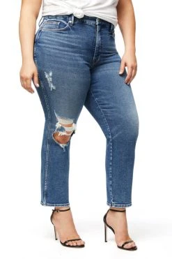 GOOD AMERICAN GOOD CURVE | BLUE312 High Waisted