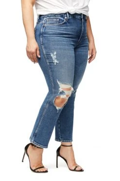 GOOD AMERICAN GOOD CURVE | BLUE312 High Waisted