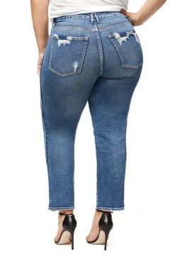 GOOD AMERICAN GOOD CURVE | BLUE312 High Waisted