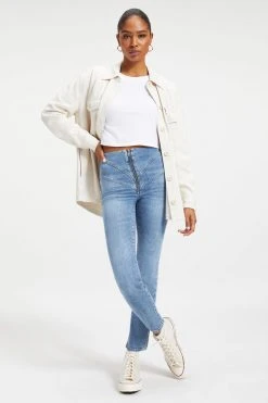 GA-SALE High Waisted CORSET GOOD CLASSIC | INDIGO172