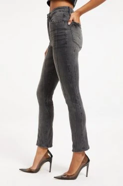 GA-SALE High Waisted SEAMED GOOD CLASSIC | BLACK115
