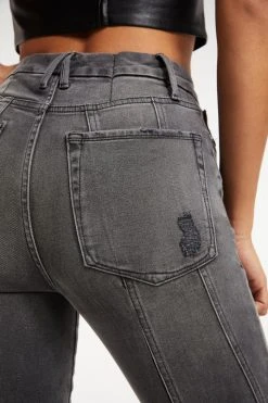 GA-SALE High Waisted SEAMED GOOD CLASSIC | BLACK115