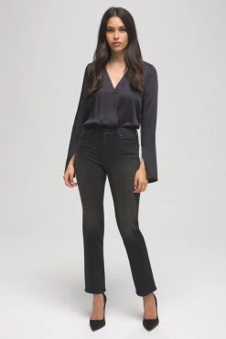 GOOD AMERICAN High Waisted GOOD CLASSIC | BLACK120