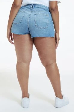 Brand new 😀 GOOD AMERICAN GOOD CURVE SHORT | INDIGO105 ⌛ 15 GOOD AMERICAN GOOD CURVE SHORT | INDIGO105