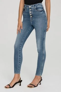 GOOD AMERICAN GOOD CURVE SKINNY | BLUE658 High Waisted