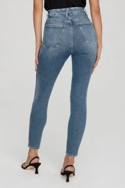 GOOD AMERICAN GOOD CURVE SKINNY | BLUE658 High Waisted