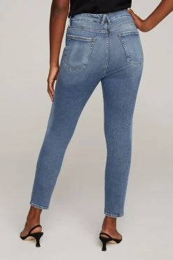 GOOD AMERICAN GOOD CURVE SKINNY | BLUE658 High Waisted