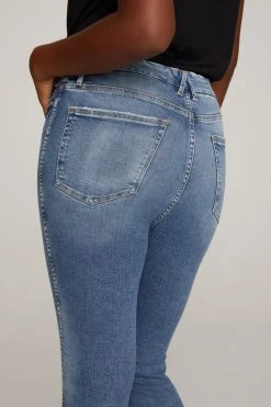 GOOD AMERICAN GOOD CURVE SKINNY | BLUE658 High Waisted