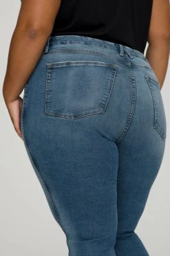 GOOD AMERICAN GOOD CURVE SKINNY | BLUE658 High Waisted