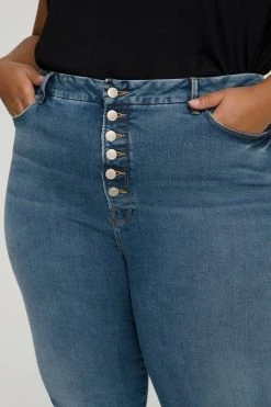 GOOD AMERICAN GOOD CURVE SKINNY | BLUE658 High Waisted